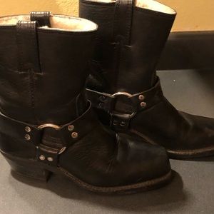 Frye Leather Motorcycle Boots size 6